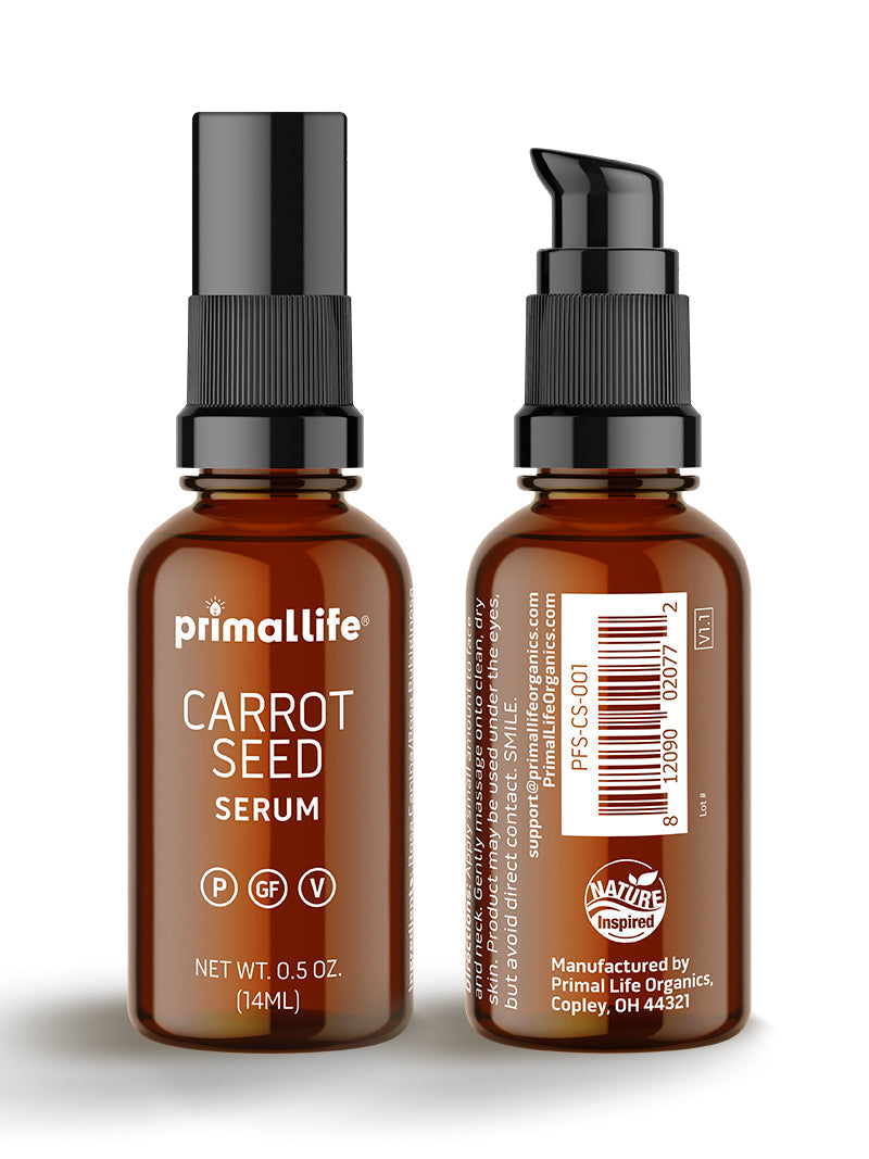 Carrot Seed Serum, 0.5 oz by Primal Life Organic II LLC