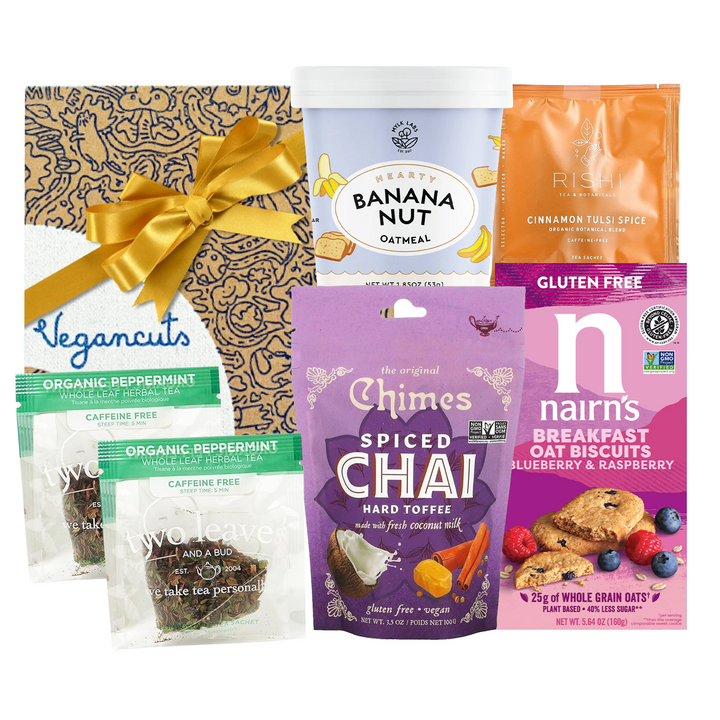 Vegan Snacks Gift Box - Mother' Day Gift Vegan Snack Box Gift for Women - Healthy Cruelty Free Variety of Vegan Snacks - Thoughtful Gift for Women