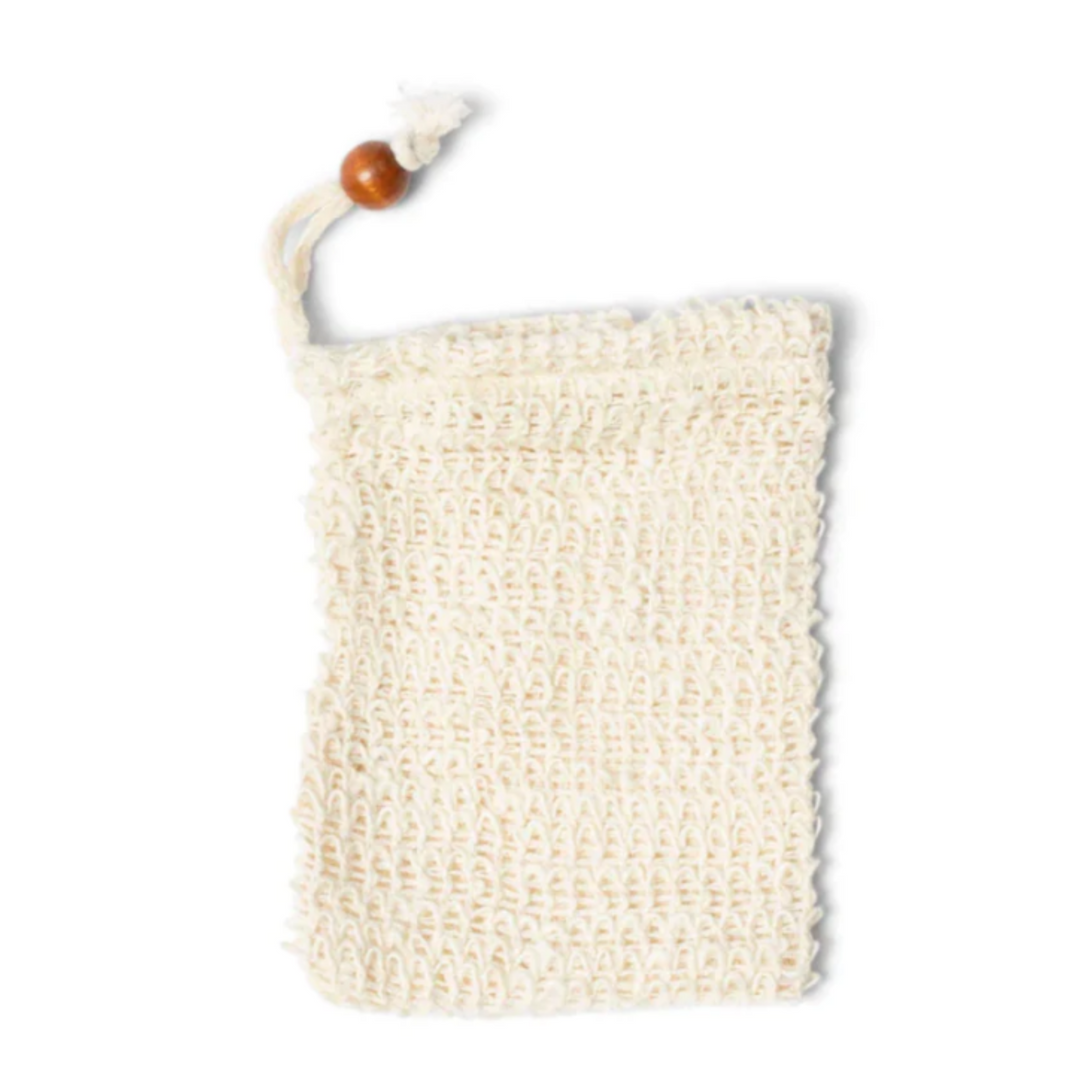 Natural Sisal Soap Saver Scrubbie Bag by Wicked Good Perfume