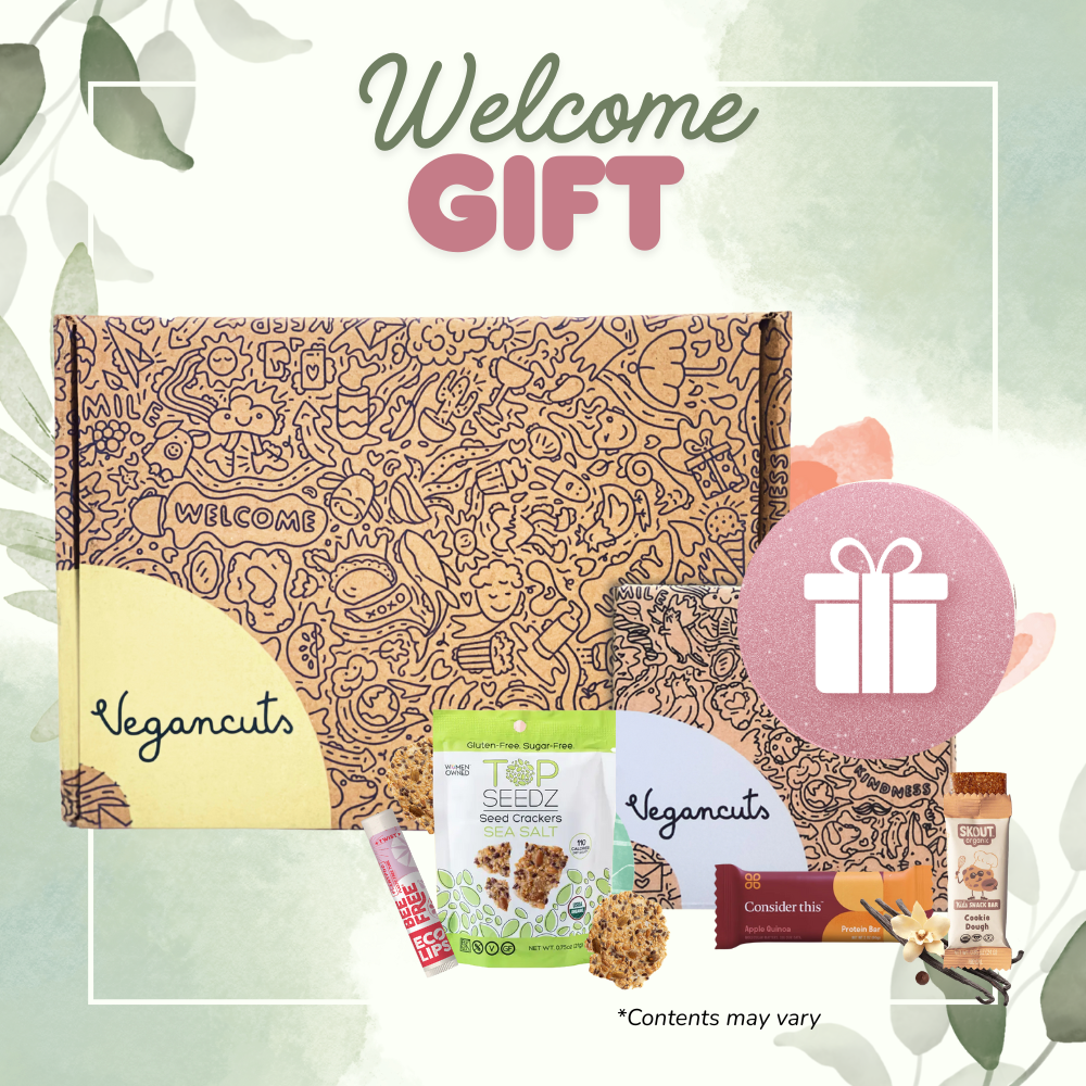 Get Extra Vegan Goodies: FREE Bonus Box with New Vegancuts Subscription!