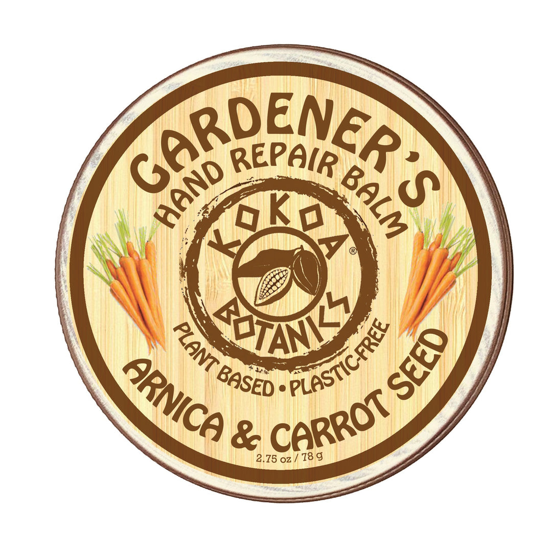 Gardener's Hand Repair Balm - Arnica and Carrot Seed - 2.75 oz by Kokoa Botanics