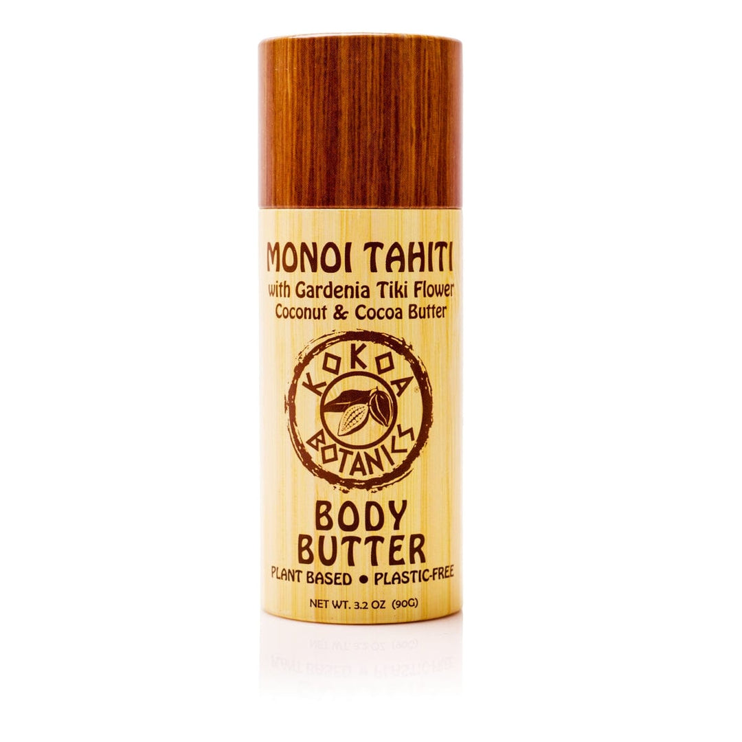 Monoi Tahiti - Body Butter Lotion Bar - Plastic Free 2.75 oz by Kokoa Botanics