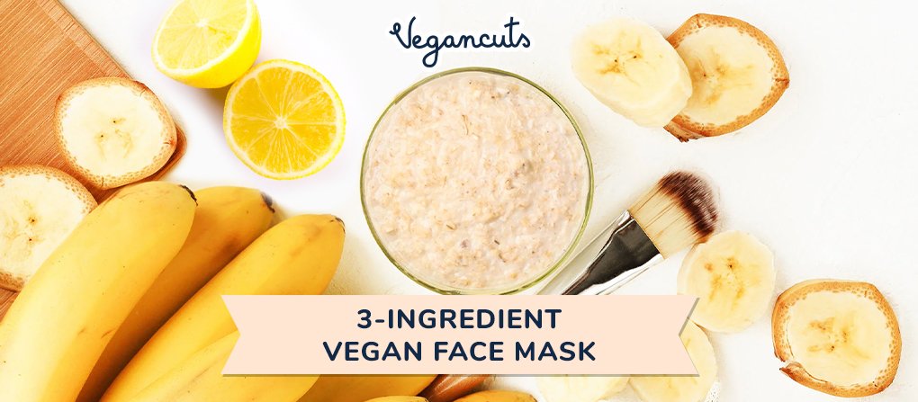 3 - Ingredient vegan face mask
