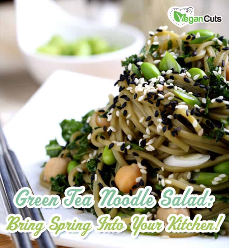 Green Tea Noodle Salad: Bring Spring Into Your Kitchen!