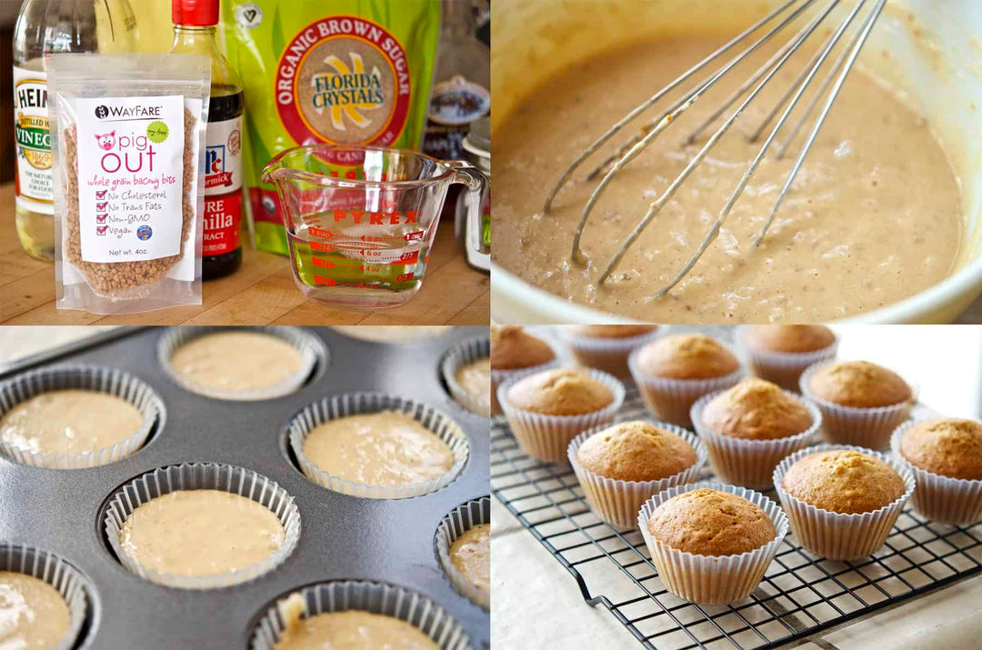 Making Maple Cupcakes