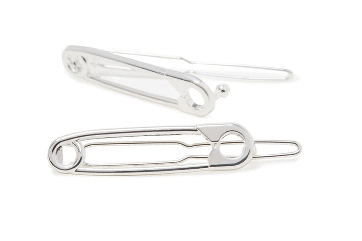 NuMe Safety Pin Hair Clip - Silver by NuMe
