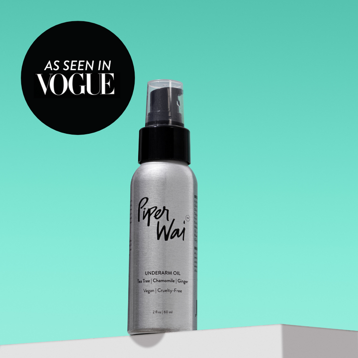 Natural Deodorant Underarm Oil with Jojoba by PiperWai Natural Deodorant