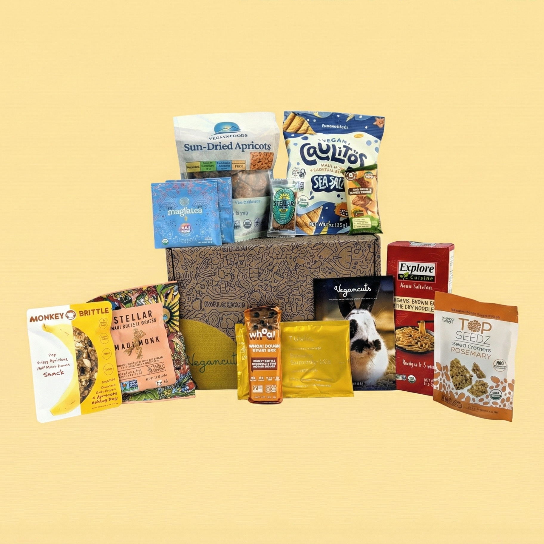 Cozy Winter Vegan Snack Box