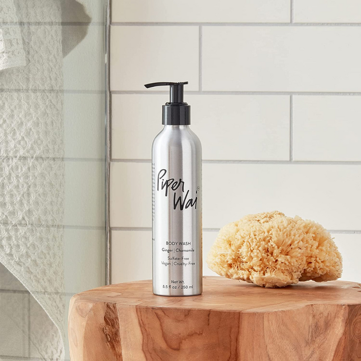 Organic Chamomile and Ginger Natural Body Wash by PiperWai Natural Deodorant