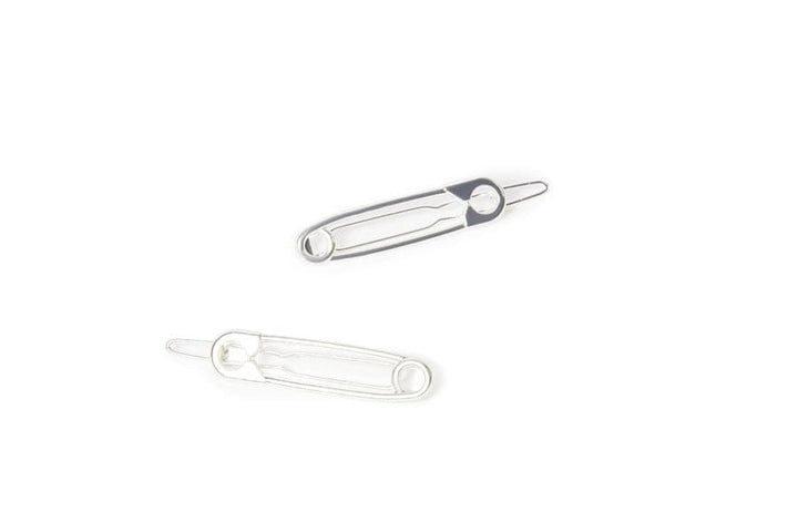 NuMe Safety Pin Hair Clip - Silver by NuMe