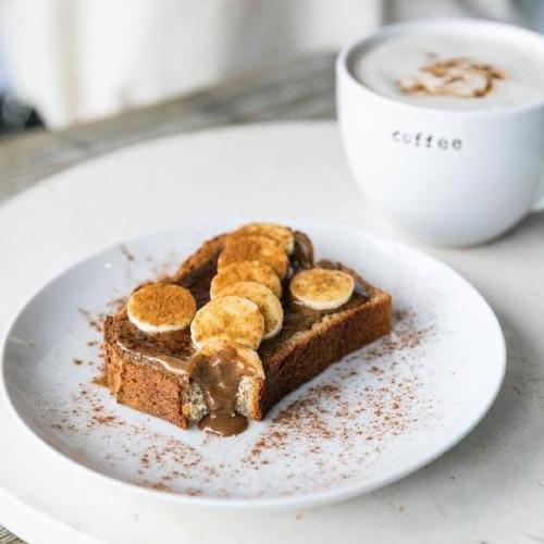 Oat Haus Original Granola Butter Toast with Bananas