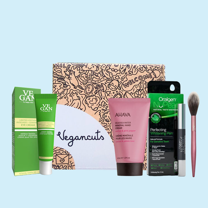 Vegancuts Beauty Box Subscription - 4+Premium Clean Beauty & Full-Size Items Each Month!