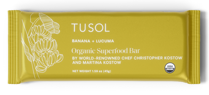 Organic Protein + Superfood Bars by TUSOL Wellness