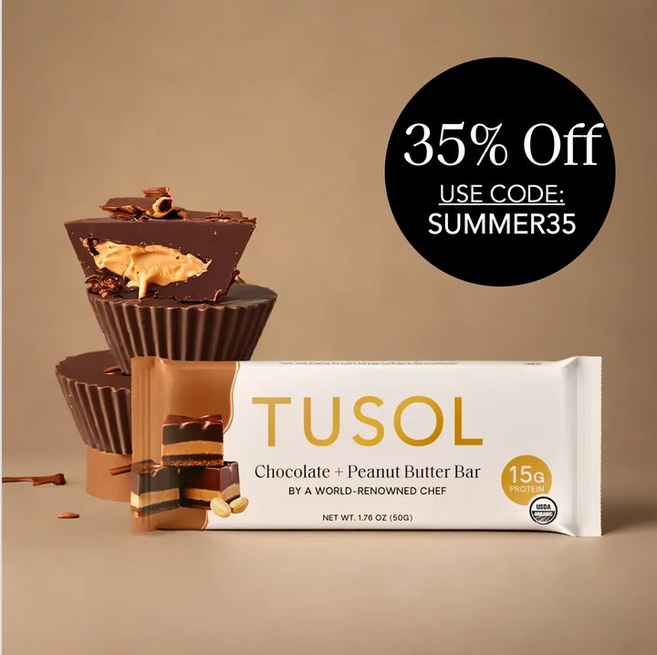 Organic Protein + Superfood Bars by TUSOL Wellness