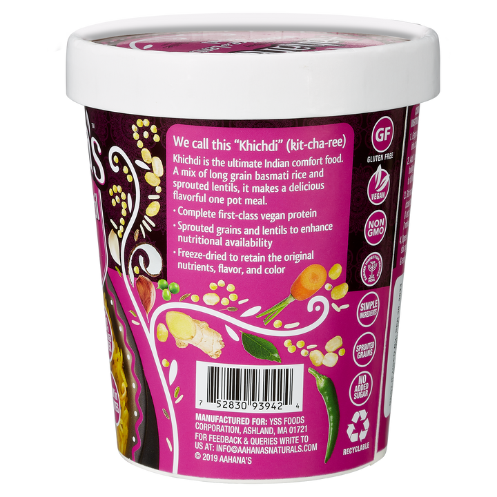 Bombay Masala Rice & Lentil Bowl (4 Pack) by aahanasnaturals.com
