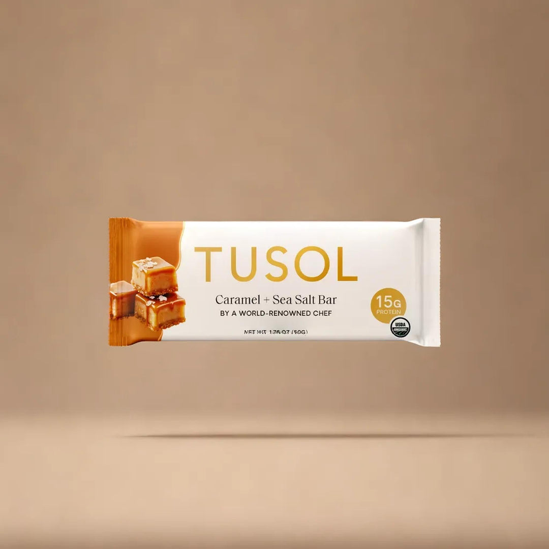Caramel + Sea Salt Protein Bar (8 Pk) by TUSOL Wellness