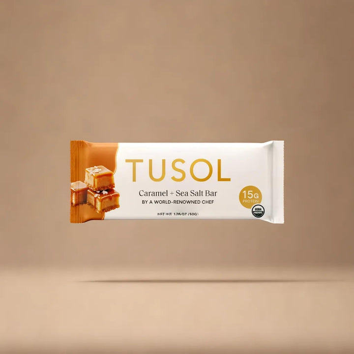 Caramel + Sea Salt Protein Bar (8 Pk) by TUSOL Wellness