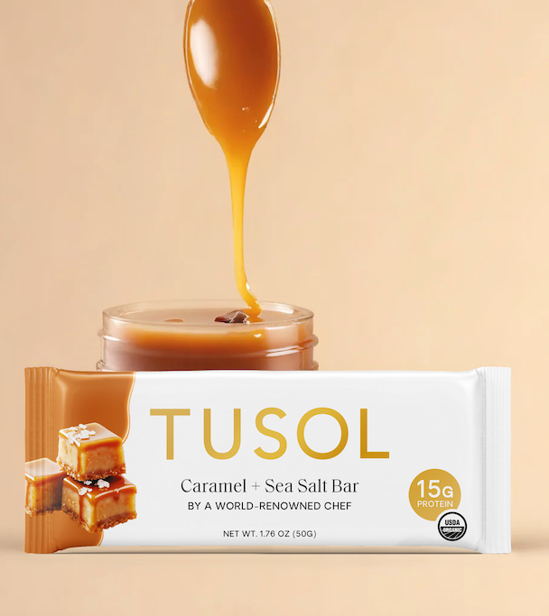 Organic Protein Bars (48 Pack Assorted) by TUSOL Wellness