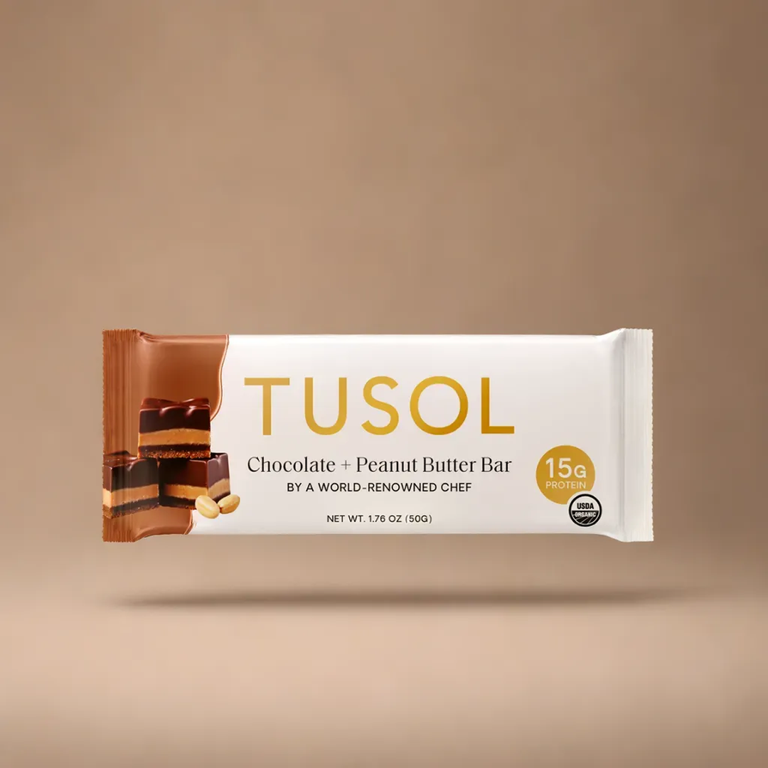 Chocolate Peanut Butter Protein Bar (8 Pk) by TUSOL Wellness