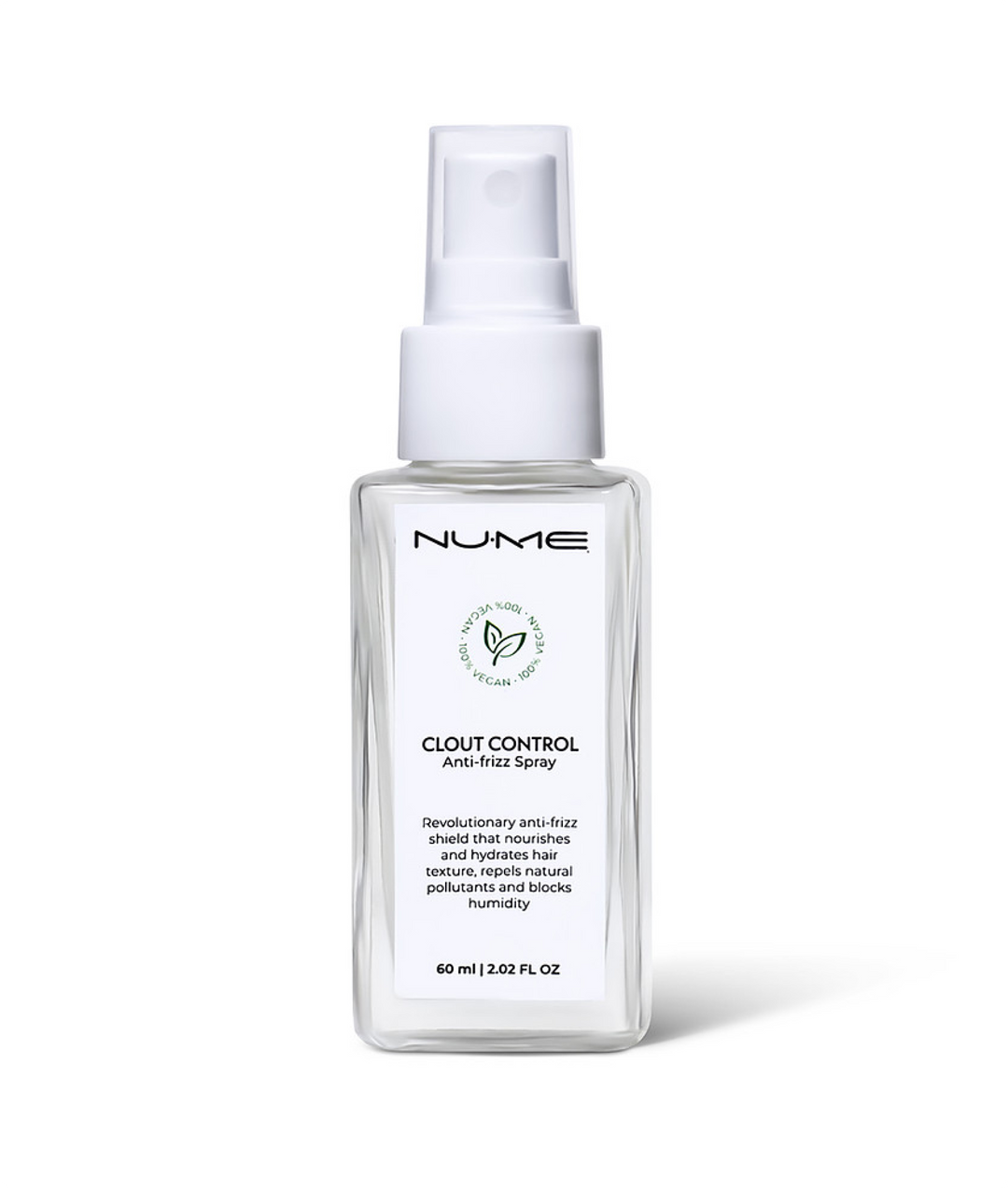 Clout Control Anti-Frizz and Heat Protectant Spray (60ML) by NuMe