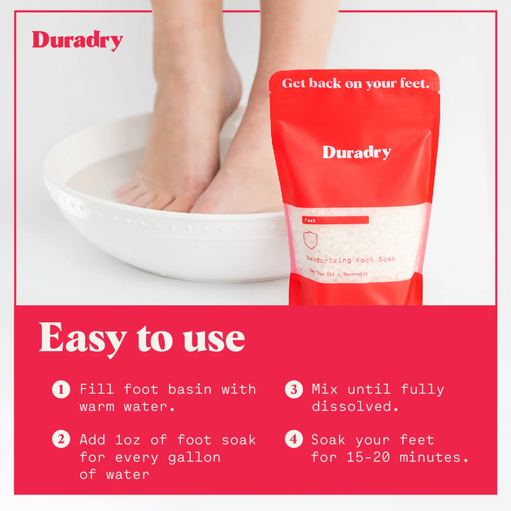 Deodorizing Foot Soak by Duradry