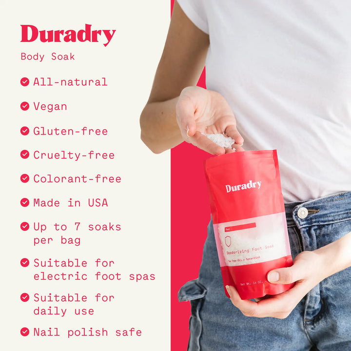 Deodorizing Foot Soak by Duradry