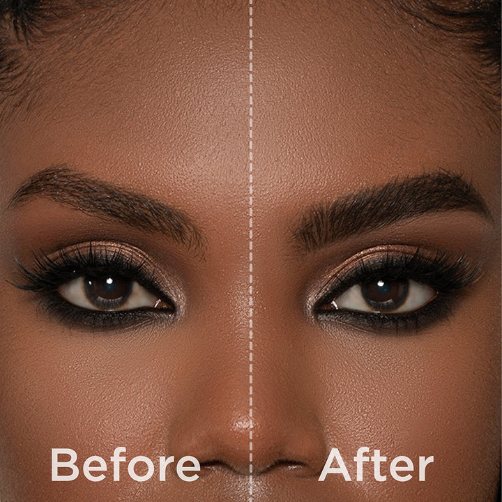 DEFINE + POSE BROW POMADE  - DARK BEFORE AFTER