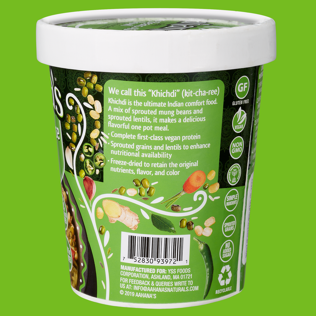 Delhi Mung Beans & Rice Bowl (4 Pack) by aahanasnaturals.com