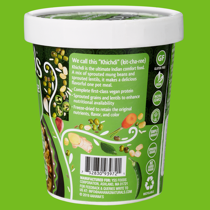 Delhi Mung Beans & Rice Bowl (4 Pack) by aahanasnaturals.com