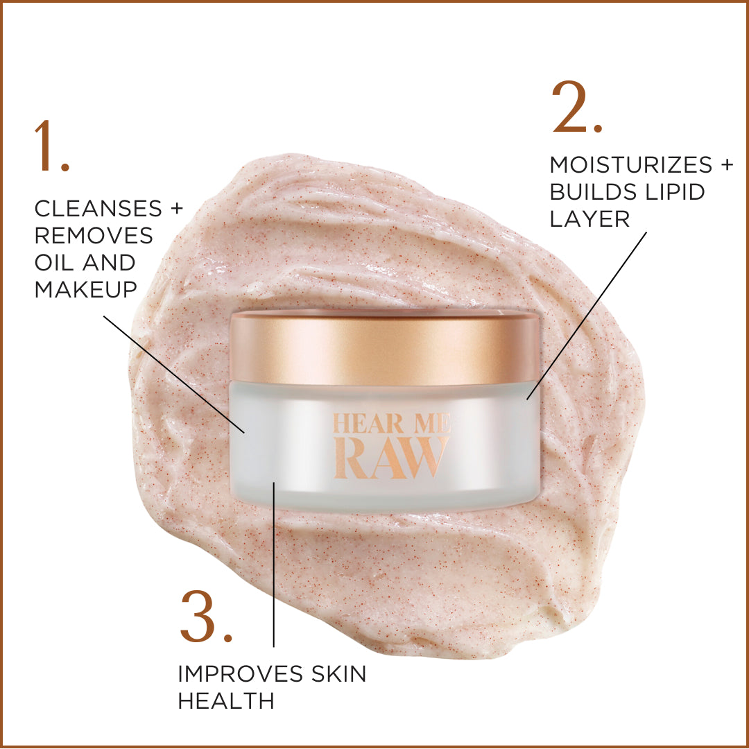 Good Clean Fungi Mushroom Facial Cleanser - Hear Me Raw