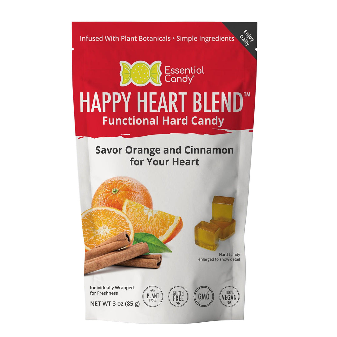 Happy Heart Orange and Cinnamon Essential Candy