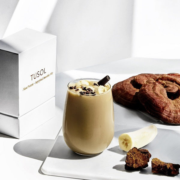 TUSOL Smoothie, Banana + Chaga