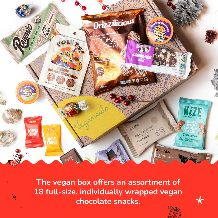 Ultimate Holiday Indulgence: The Vegan Chocolate Gift Box – Large