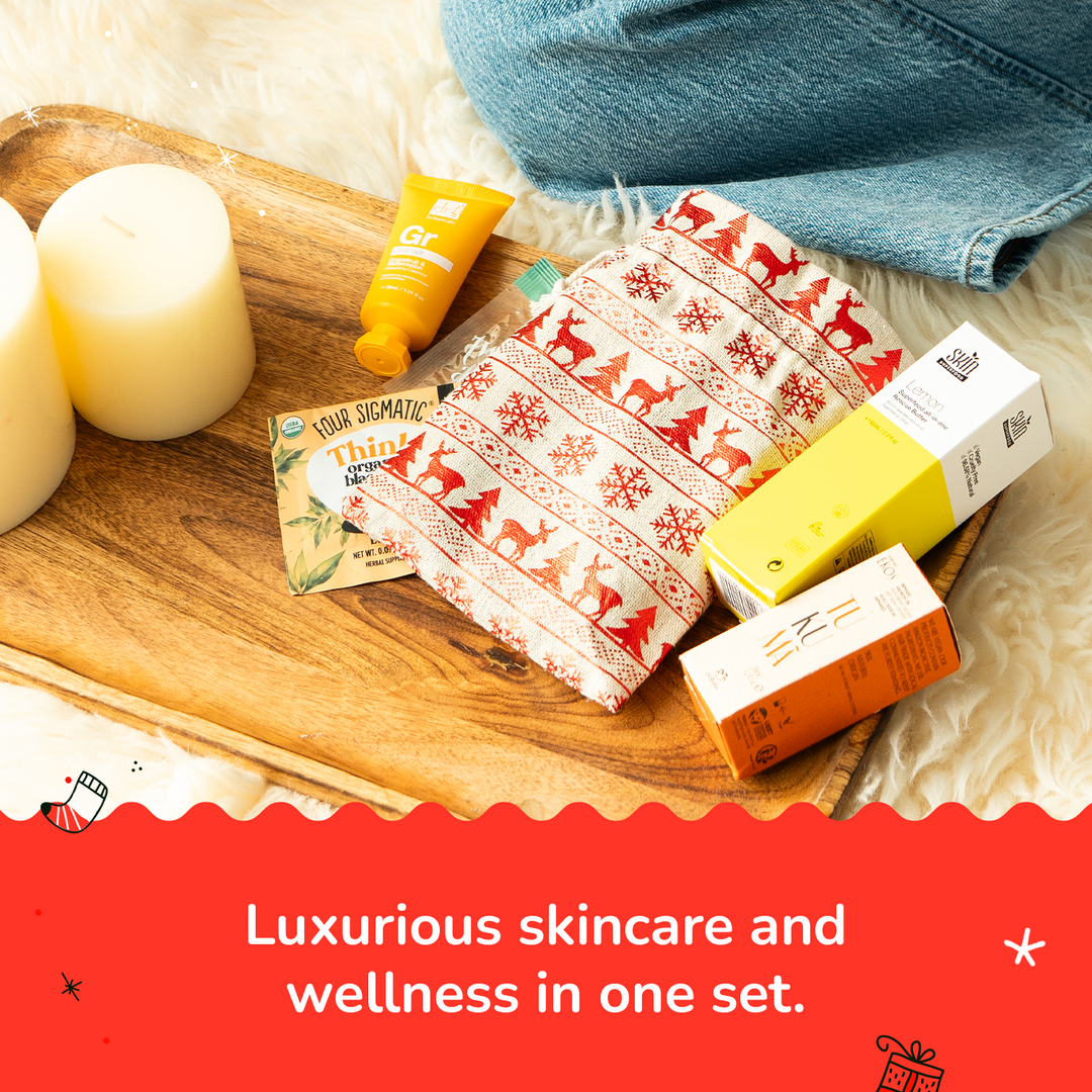 Holiday Wellness Essentials Beauty Bag