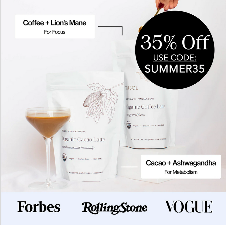 Organic Superfood Latte Mix by TUSOL Wellness