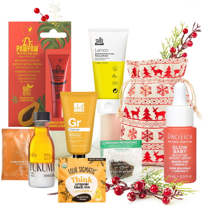 Holiday Wellness Essentials Beauty Bag