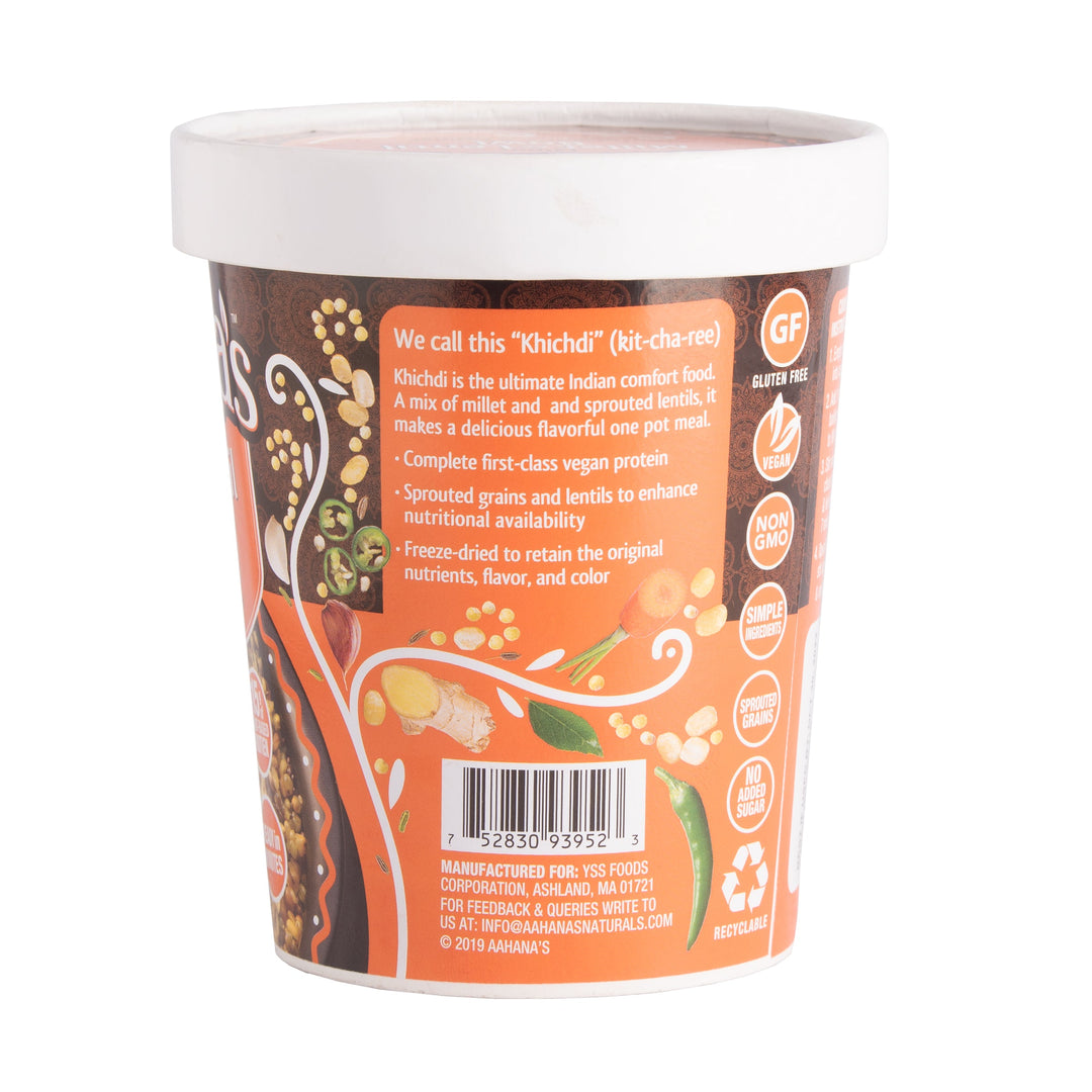 Hot & Spicy Jaipur Millet & Lentil Bowl (12 Pack) by aahanasnaturals.com