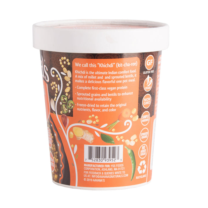 Hot & Spicy Jaipur Millet & Lentil Bowl (12 Pack) by aahanasnaturals.com