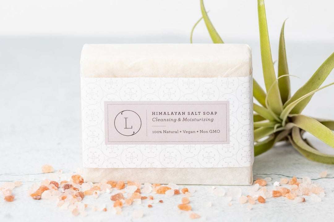 Himalayan Salt Soap Bar, Natural Unscented Soap, Vegan Handmade Soap by Lizush