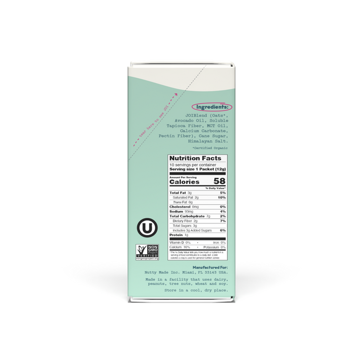 Oat Milk Creamer, Original - Singles by JOI