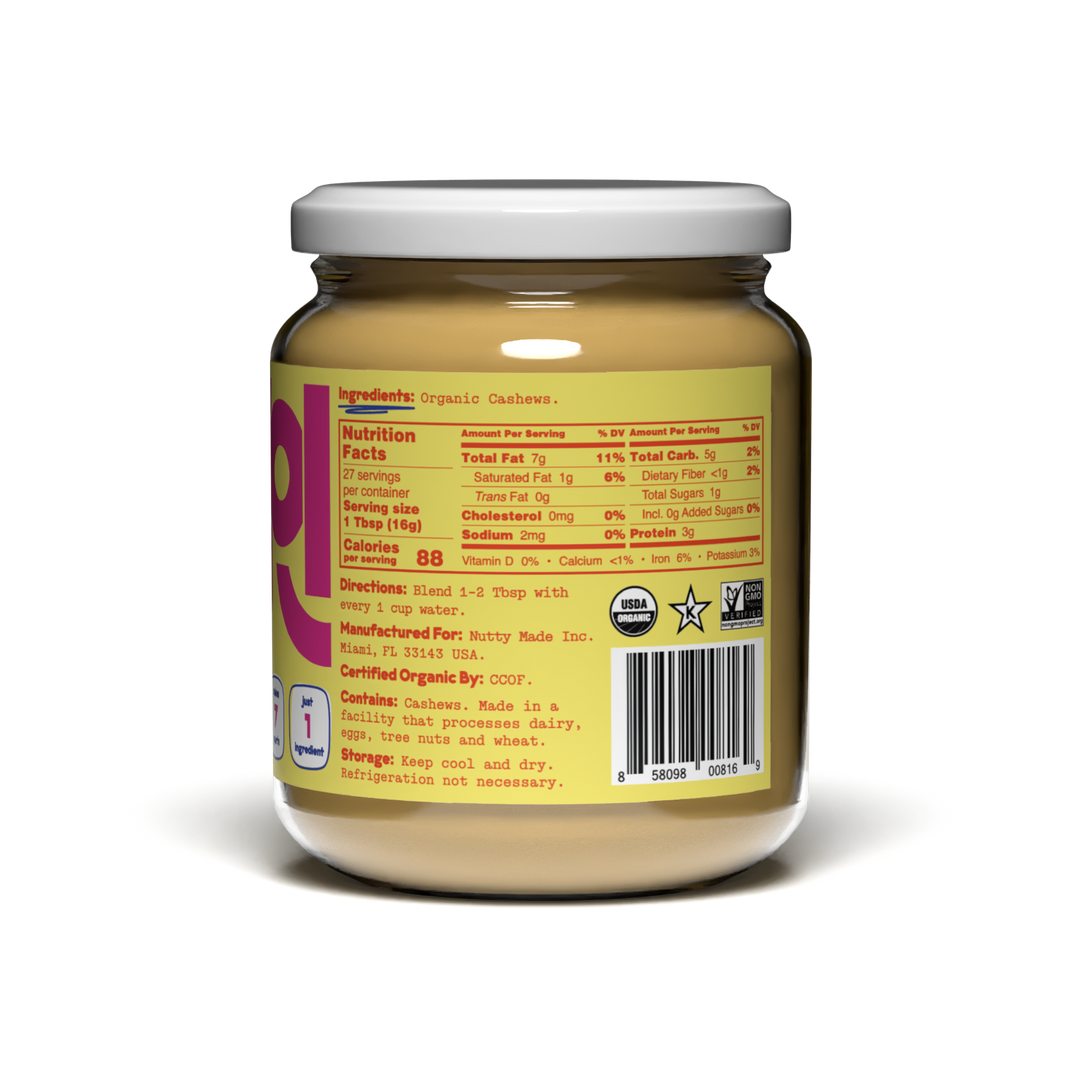 Organic Almond & Organic Cashew 4-Pack by JOI