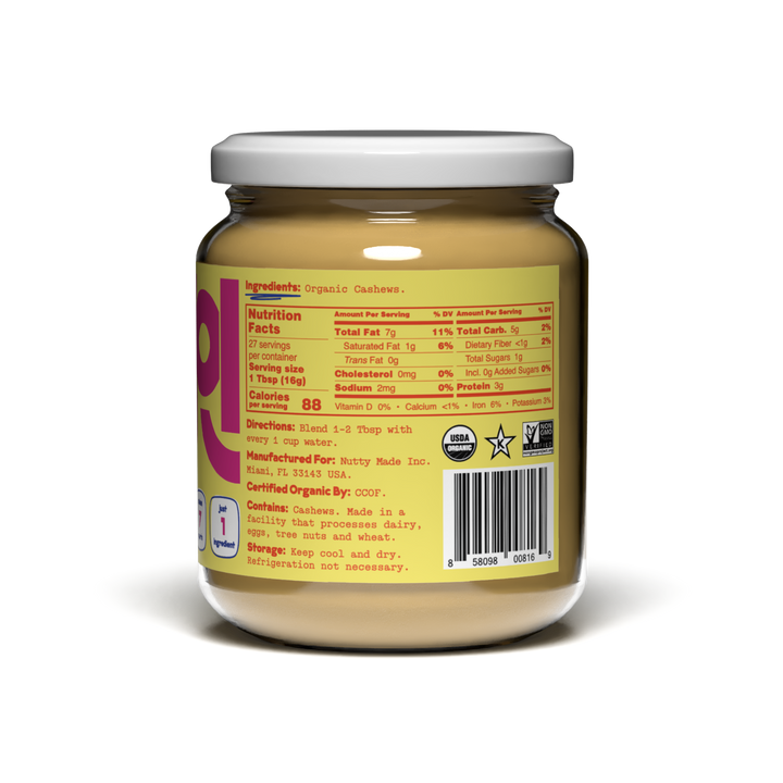 Organic Almond & Organic Cashew 4-Pack by JOI