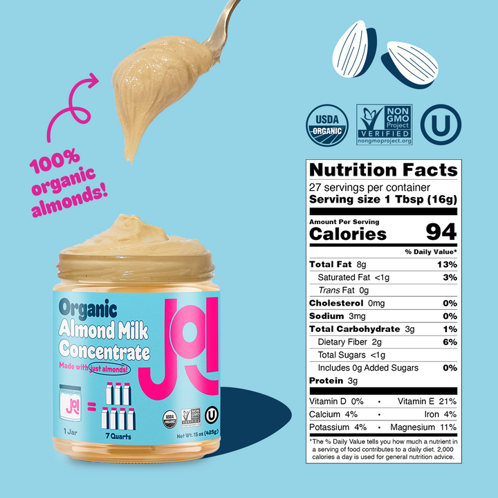 Organic Almond & Organic Cashew 4-Pack by JOI