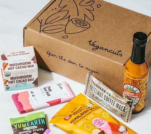 Vegancuts Snack and Beauty Subscription Box Bundle - 12 Month Plan