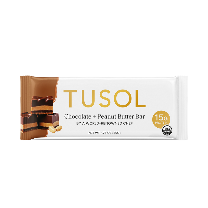 Chocolate Peanut Butter Protein Bar (8 Pk) by TUSOL Wellness
