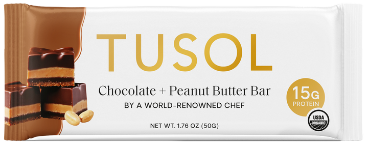 Organic Protein + Superfood Bars by TUSOL Wellness