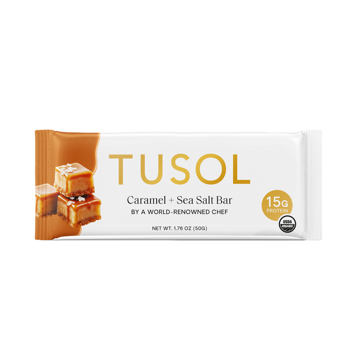 Caramel + Sea Salt Protein Bar (8 Pk) by TUSOL Wellness