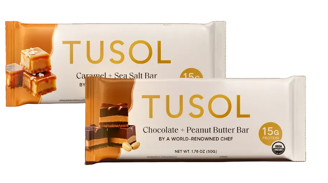 Organic Protein + Superfood Bars by TUSOL Wellness
