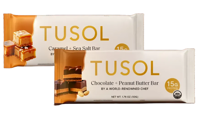 Organic Protein + Superfood Bars by TUSOL Wellness