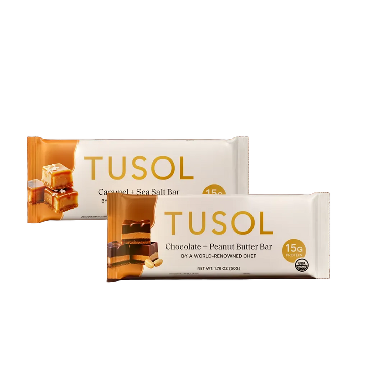 Organic Protein + Superfood Bars by TUSOL Wellness